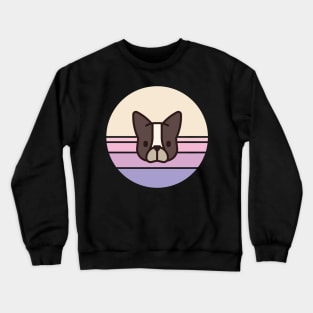 Sunset Walk with my French Bulldog Crewneck Sweatshirt